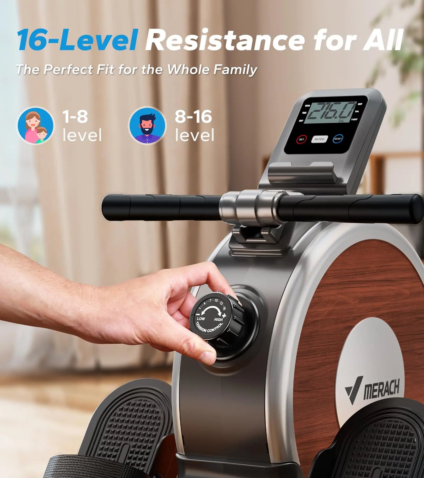 Merach Q1S Rowing Machine