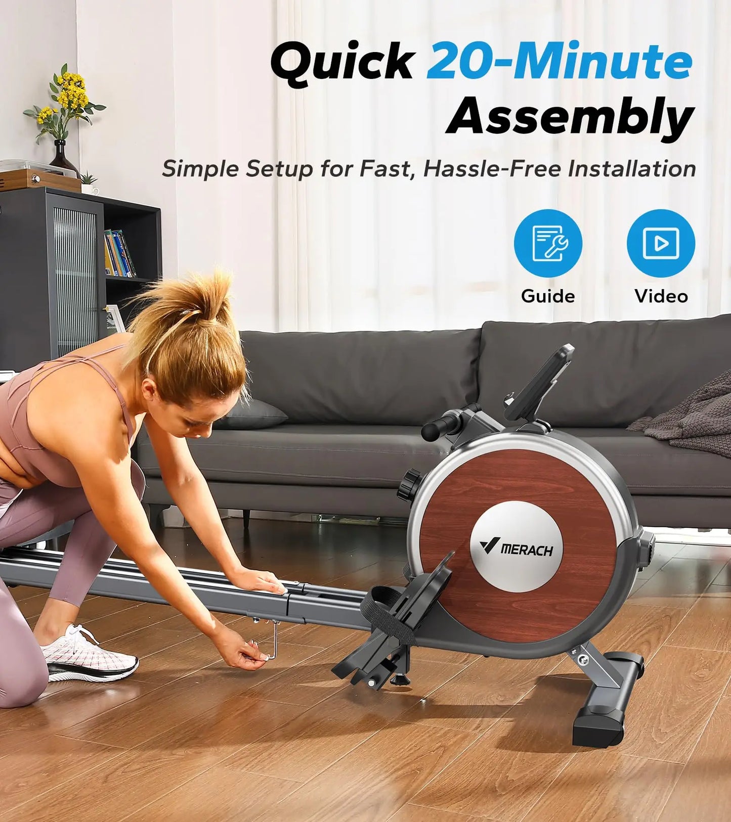 Merach Q1S Rowing Machine