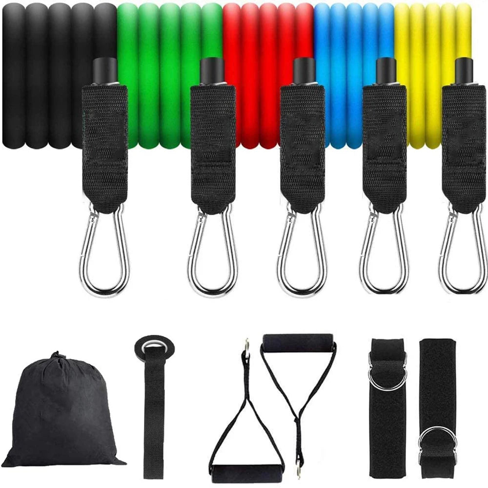 Latex Tube Multi Level Resistance Bands