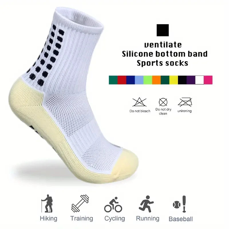 Men's Thick Cushion Running Compression Socks