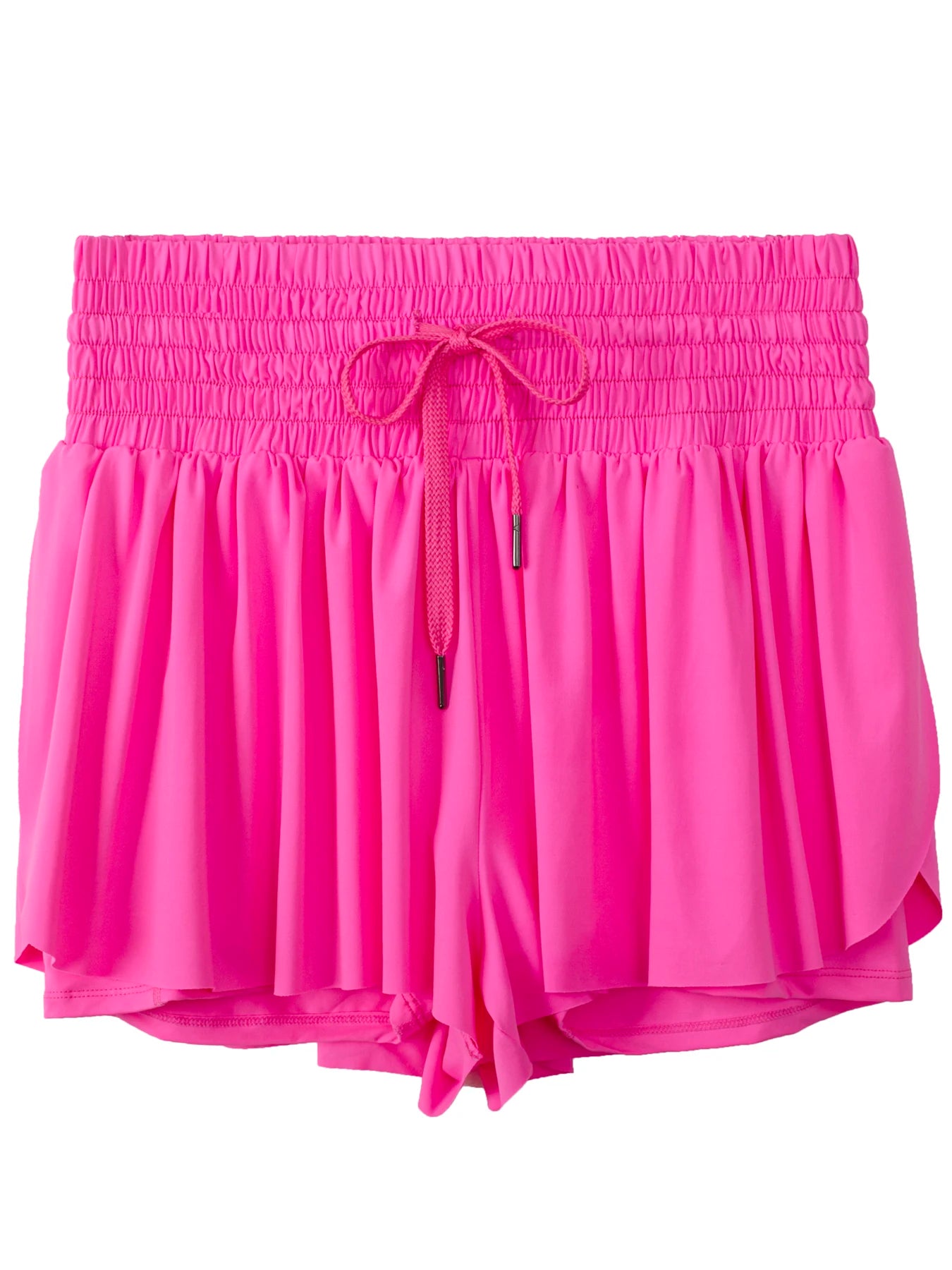 Women's Drawstring High Waist Workout Skorts