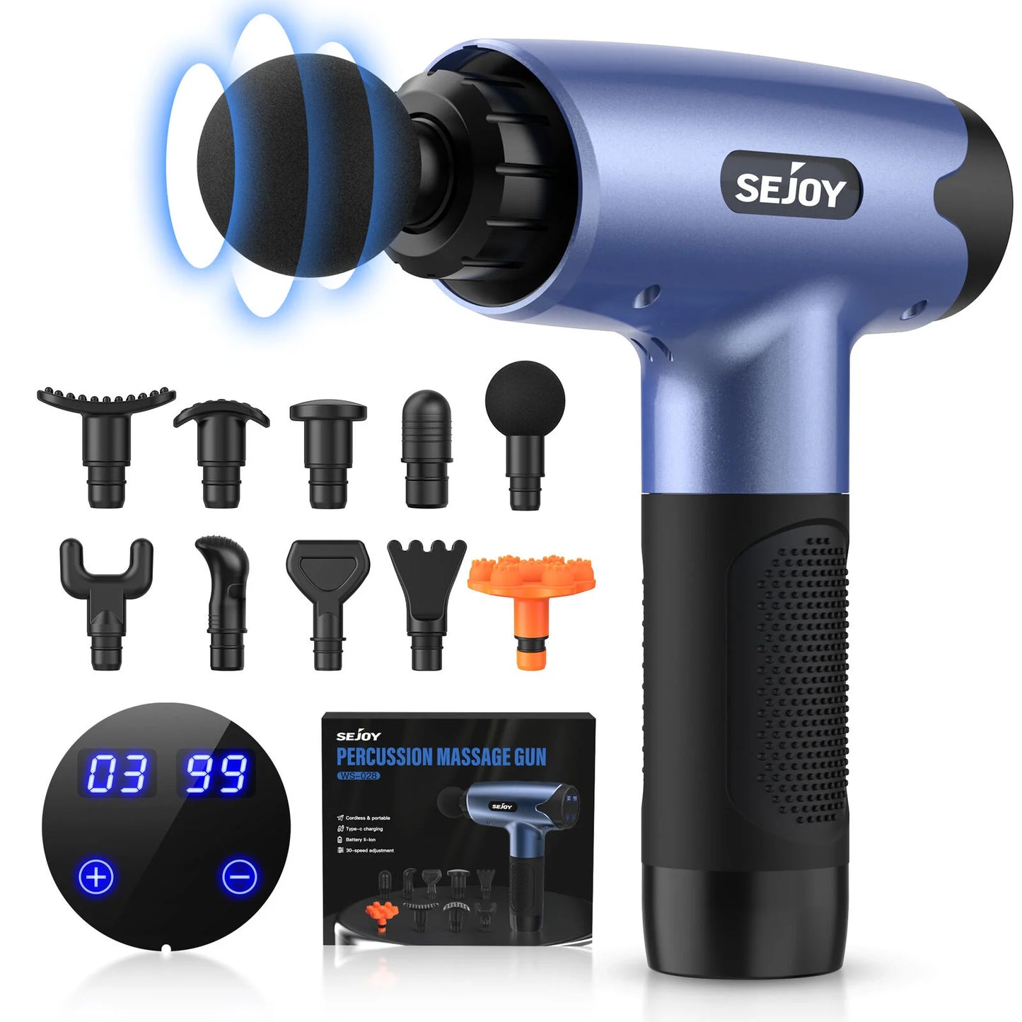 Deep Tissue Percussive Massage Gun