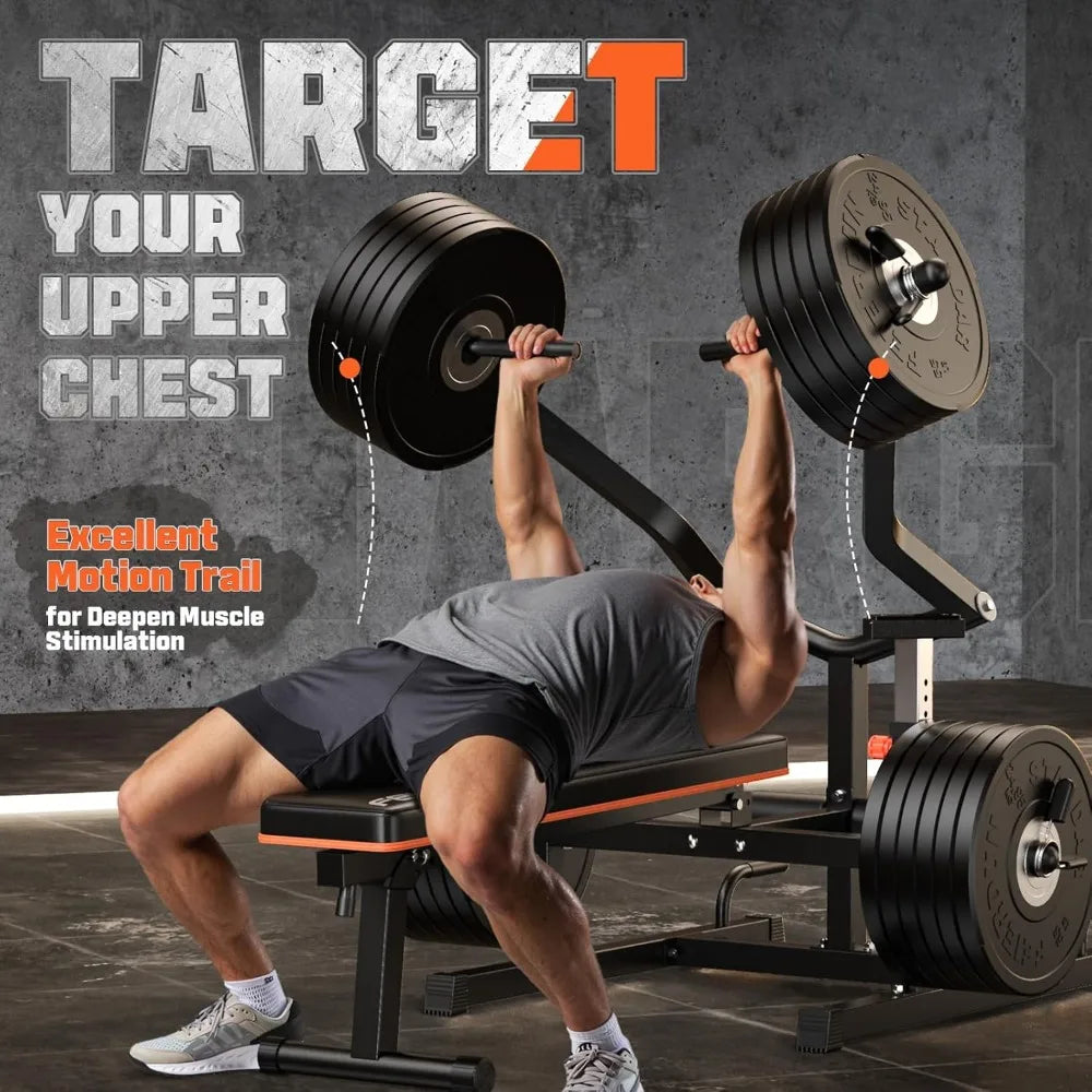 Chest Press Machine Independent Converging Arms