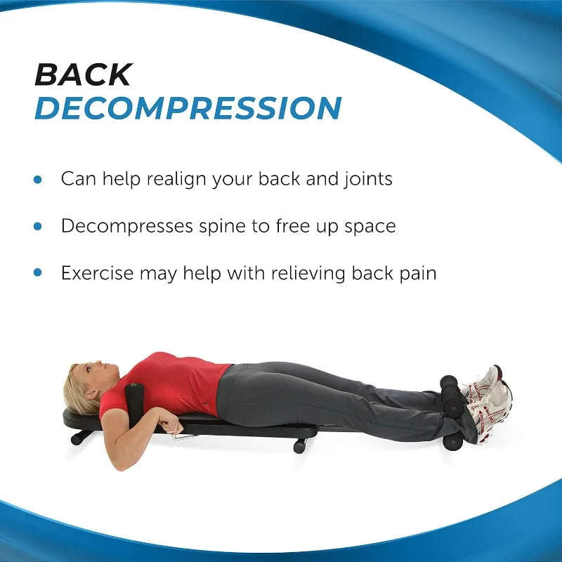 Flat Decompression Back Stretch Bench