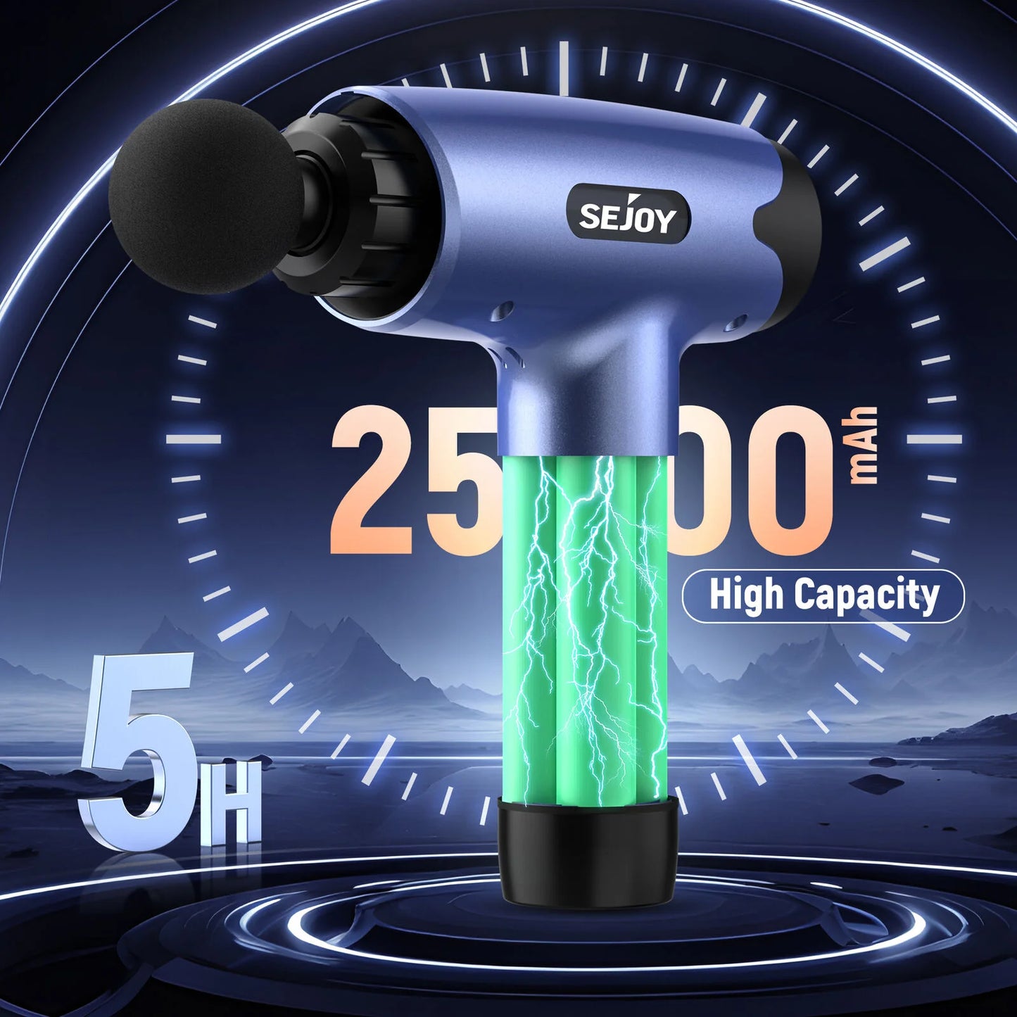 Deep Tissue Percussive Massage Gun