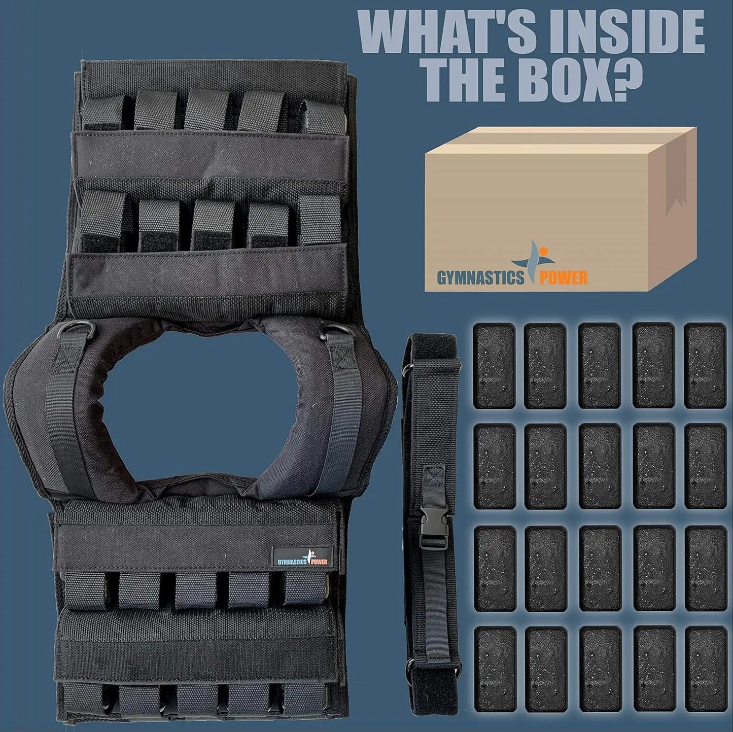 Removable Iron Weighted Vest