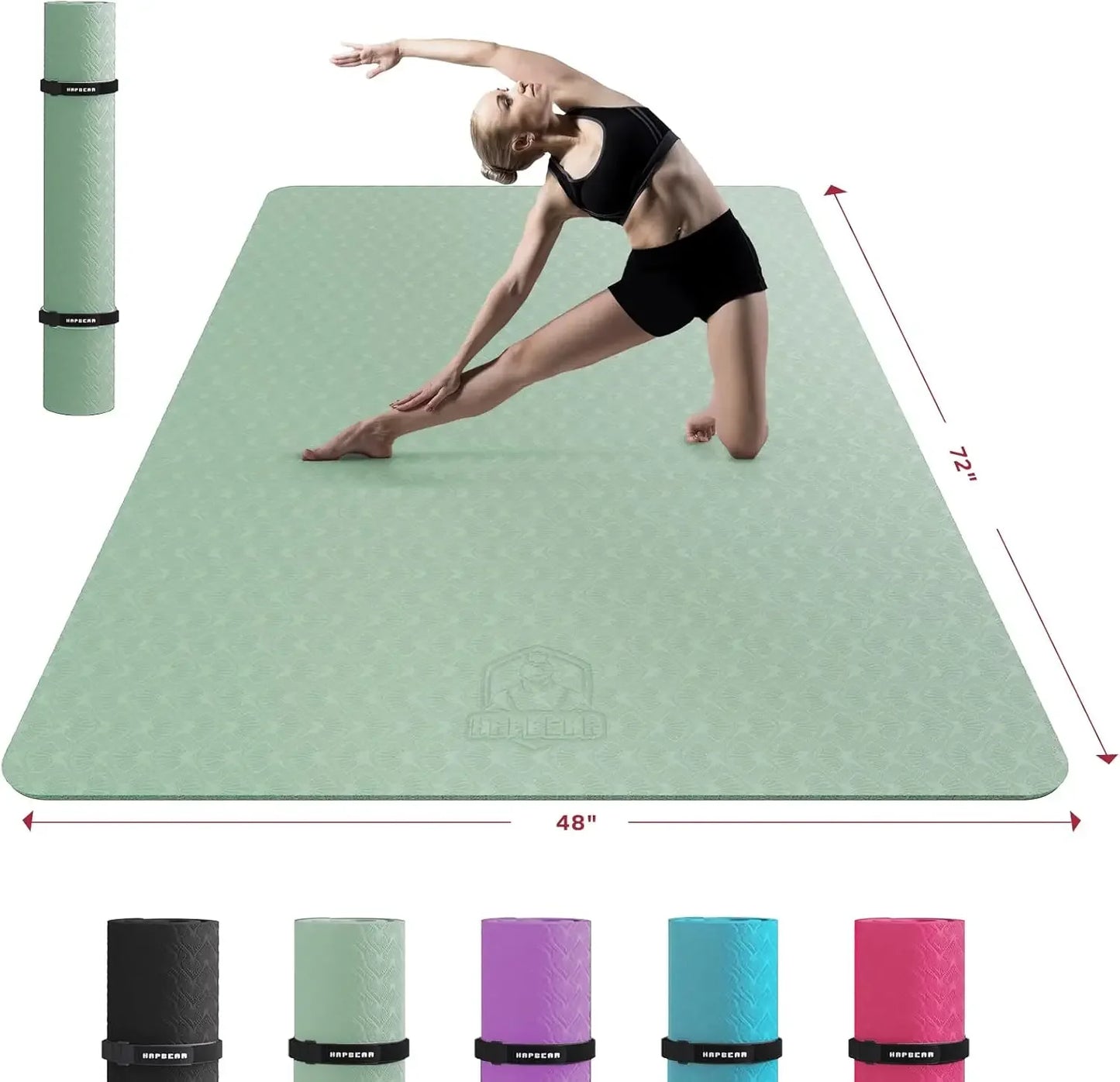Extra Large Yoga Exercise Mat