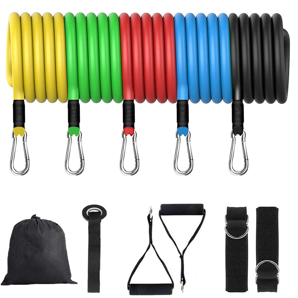 Latex Tube Multi Level Resistance Bands