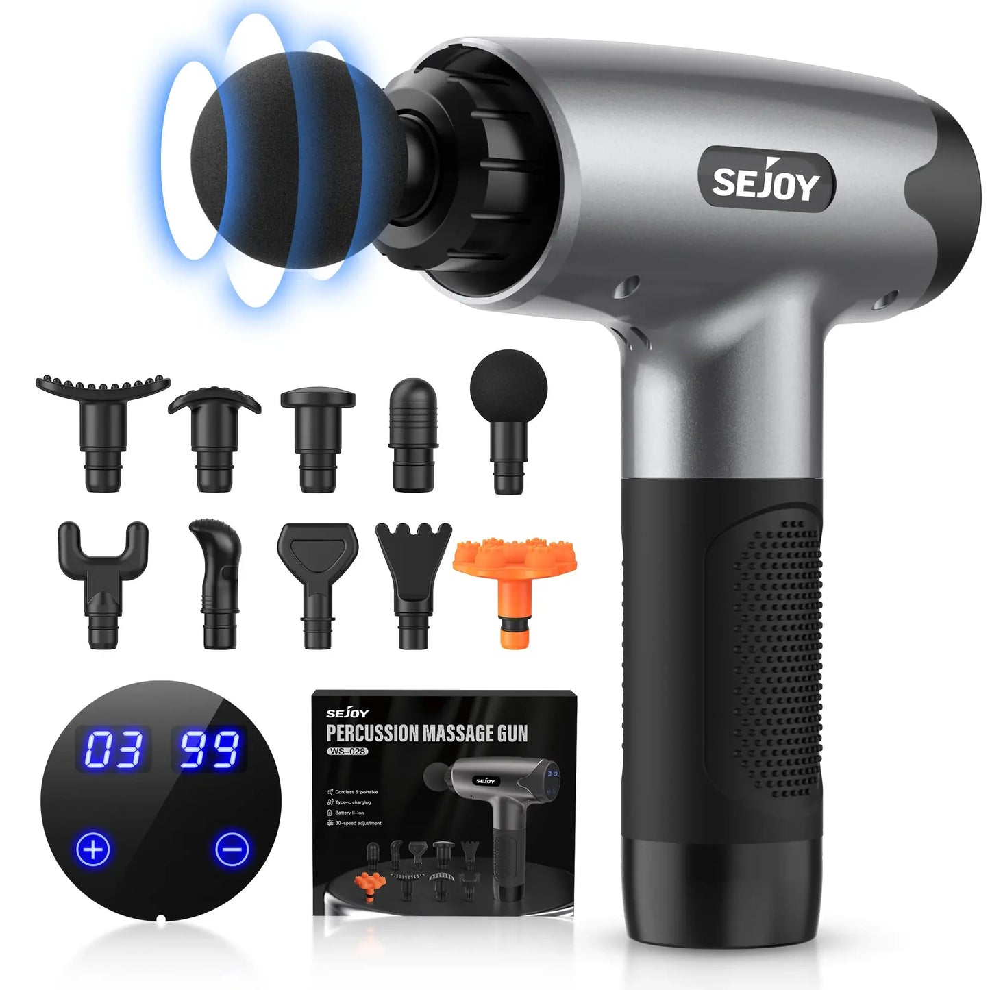 Deep Tissue Percussive Massage Gun