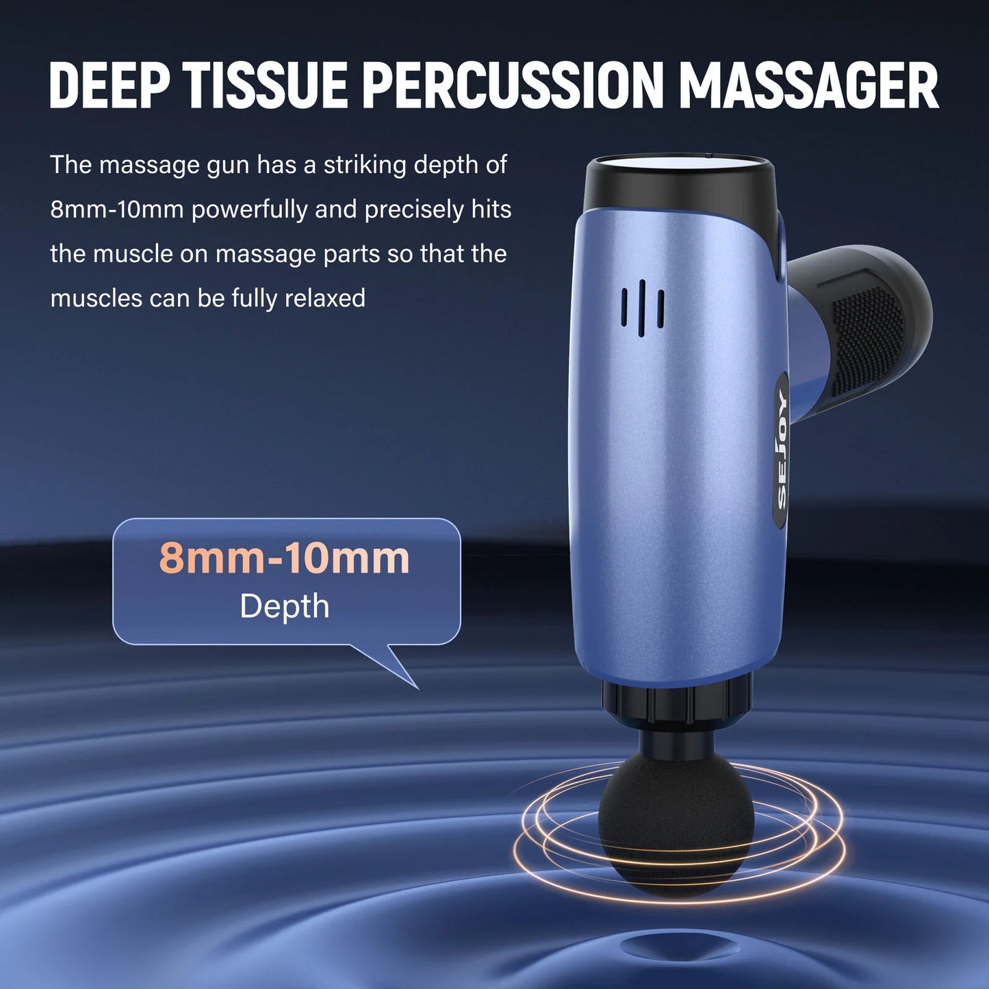Deep Tissue Percussive Massage Gun