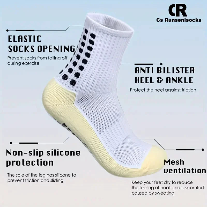 Men's Thick Cushion Running Compression Socks