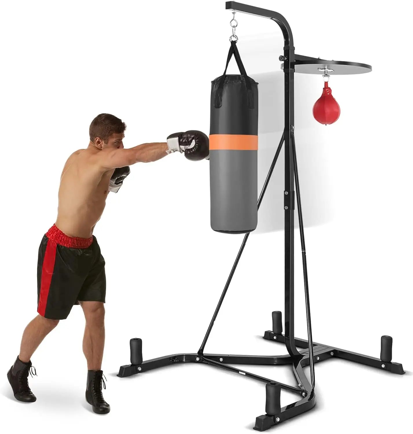 Punching Bag and Speed Ball with Stand