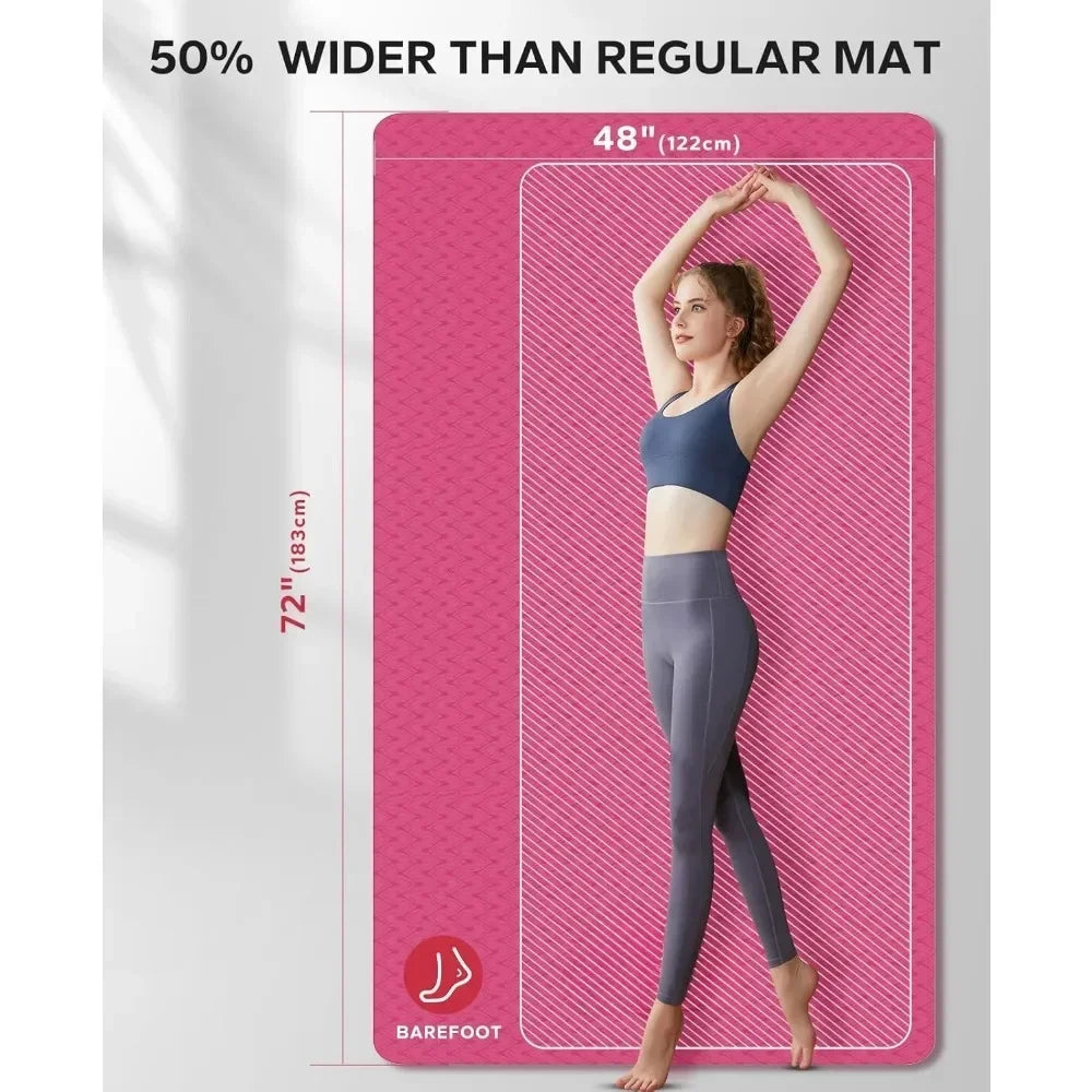Extra Large Yoga Exercise Mat