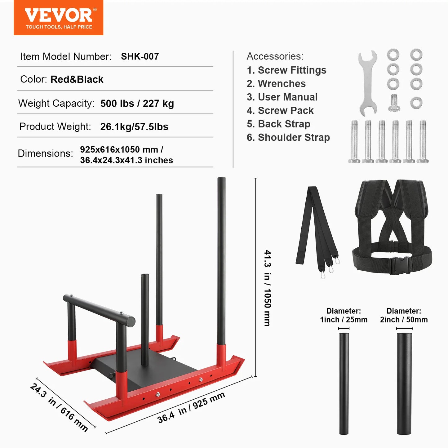 VEVOR Weight Training Sled