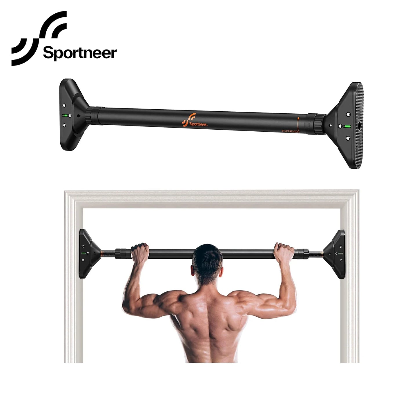 Adjustable Doorway/Hallway Pull-up Bar