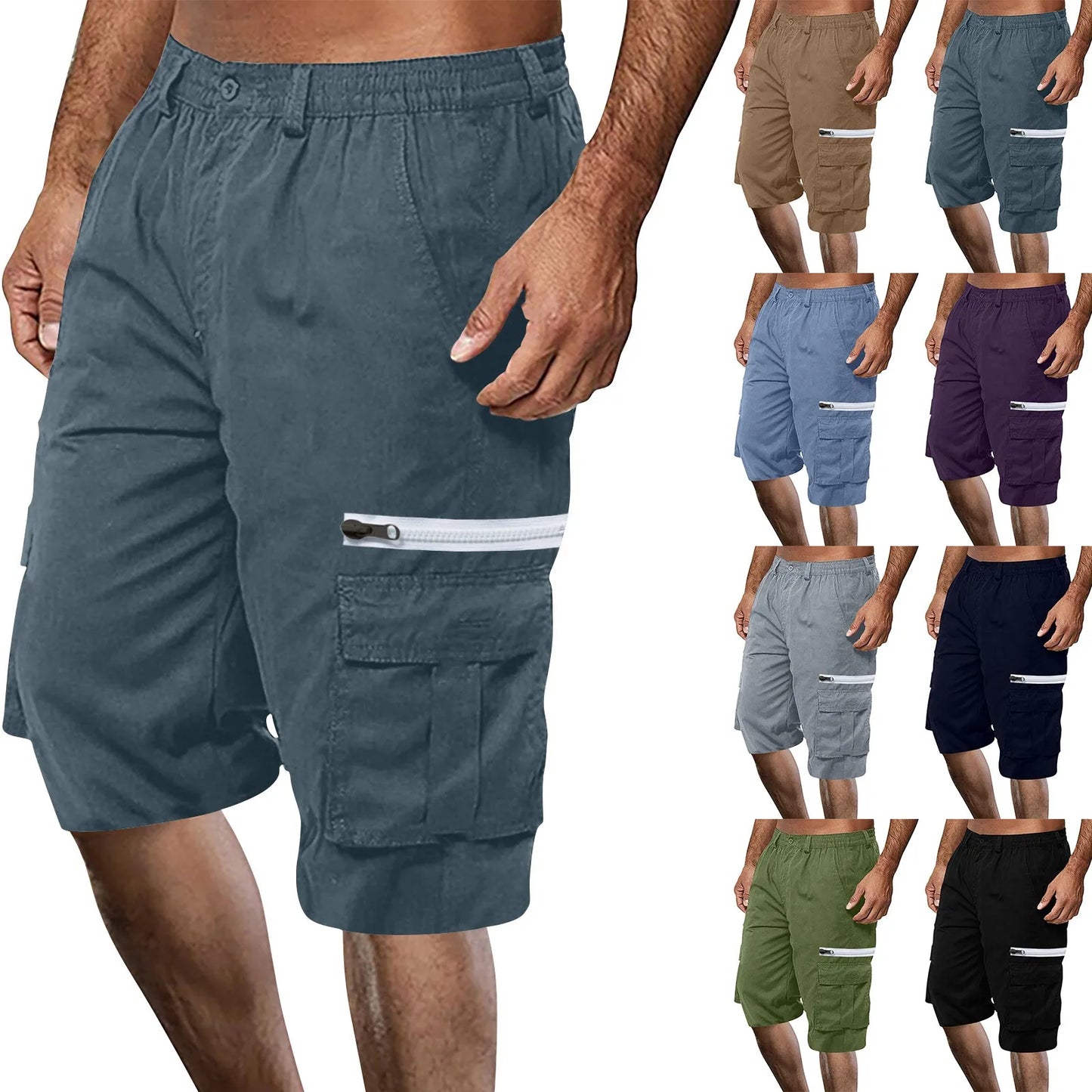 Men's Athleisure Cargo Shorts