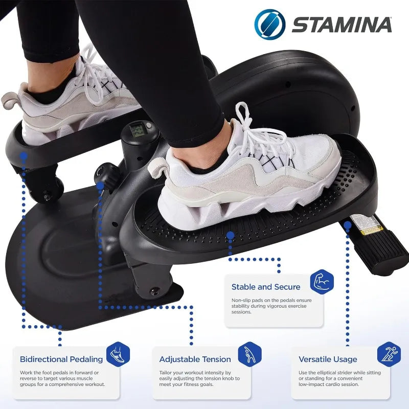Compact Strider Under-Desk Elliptical