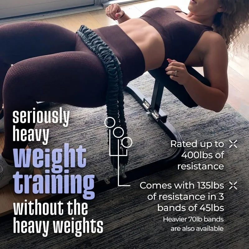 BootySprout Hip Thrust Machine with Resistance
