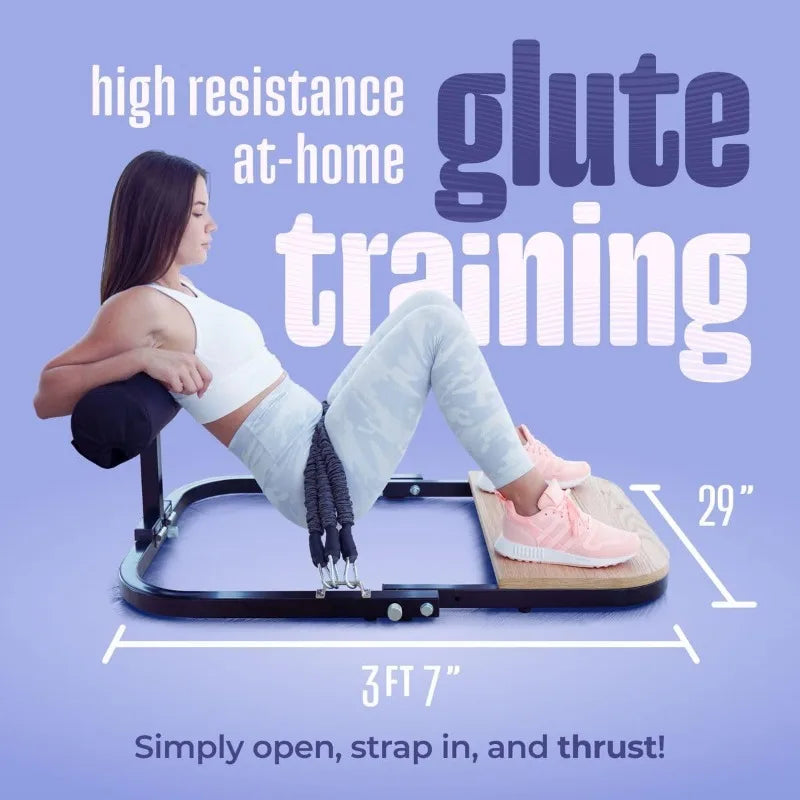 BootySprout Hip Thrust Machine with Resistance