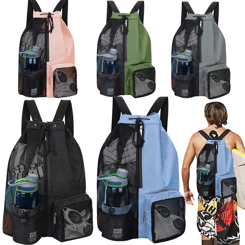 Mesh Sports Beach Backpacks