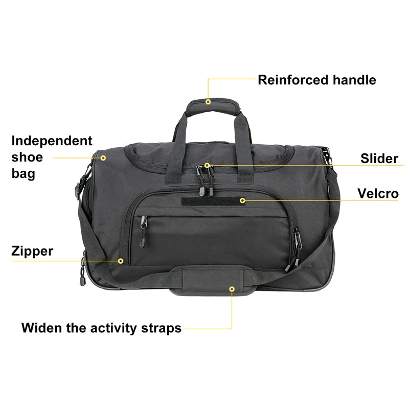 Tactical Duffle Fitness Bag