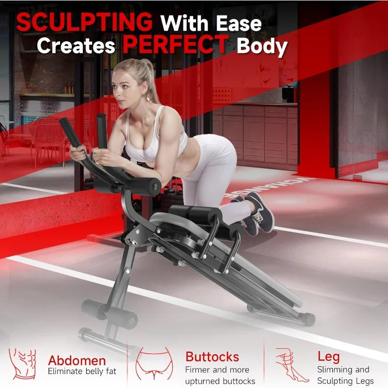 Foldable, Adjustable Ab Trainer
