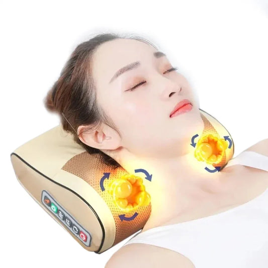 Kneading Shiatsu Heated Massage Pillow