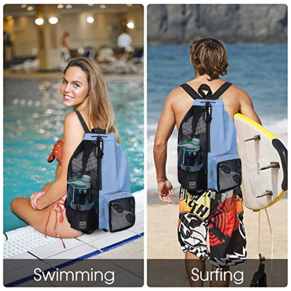 Mesh Sports Beach Backpacks