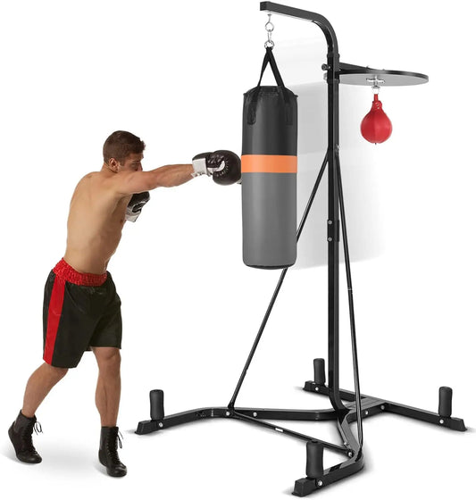 Punching Bag and Speed Ball with Stand
