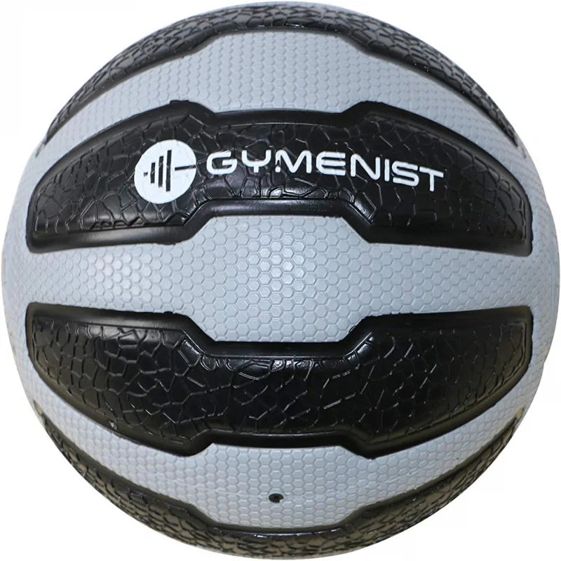 Rubber Medicine Ball with Textured Grip